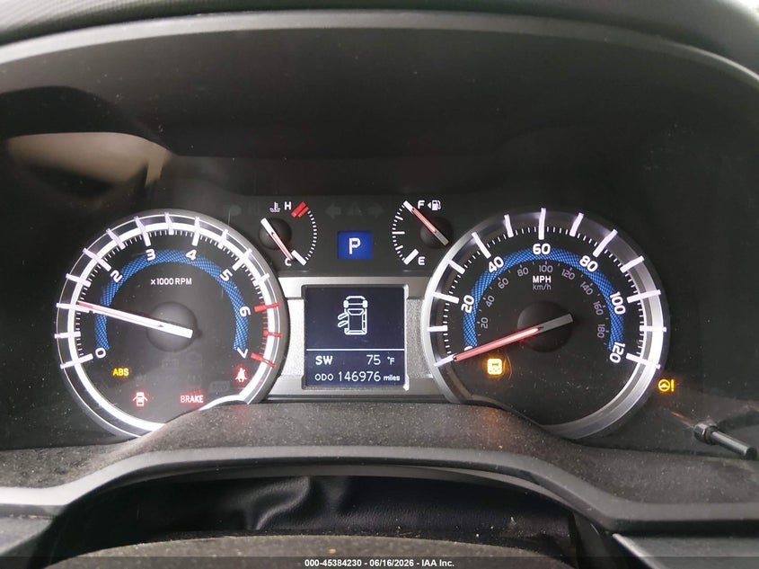 2018 Toyota 4runner VIN JTEBU5JRXJ5521069 IAAI salvage auction — FRONT END, Salvage (Alabama), sold $19,600 on 2026-07-25 (photo 7)