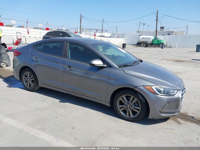 2018 Hyundai Elantra VIN 5NPD84LF1JH285636 IAAI salvage auction — FRONT END, Salvage (California), sold $3,550 on 2026-07-05 (photo 1)