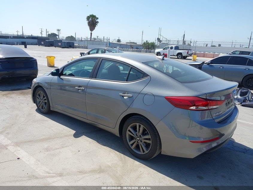 2018 Hyundai Elantra VIN 5NPD84LF1JH285636 IAAI salvage auction — FRONT END, Salvage (California), sold $3,550 on 2026-07-05 (photo 3)