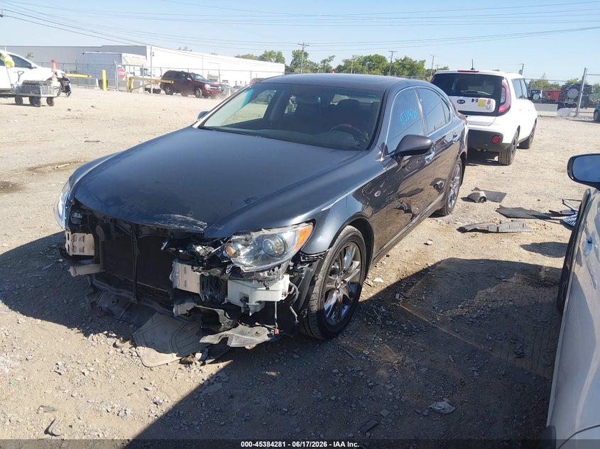 2007 Lexus Ls 460 VIN JTHBL46FX75018522 IAAI salvage auction — FRONT END, Salvage (Tennessee), sold $1,650 on 2026-07-30 (photo 2)