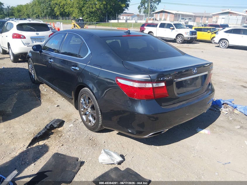 2007 Lexus Ls 460 VIN JTHBL46FX75018522 IAAI salvage auction — FRONT END, Salvage (Tennessee), sold $1,650 on 2026-07-30 (photo 3)