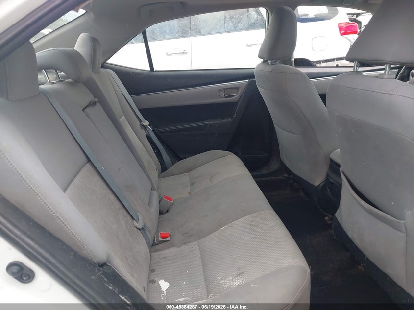 2015 Toyota Corolla VIN 5YFBPRHE4FP192546 IAAI salvage auction — REAR END, Salvage (North Carolina), sold $3,300 on 2026-07-15 (photo 8)