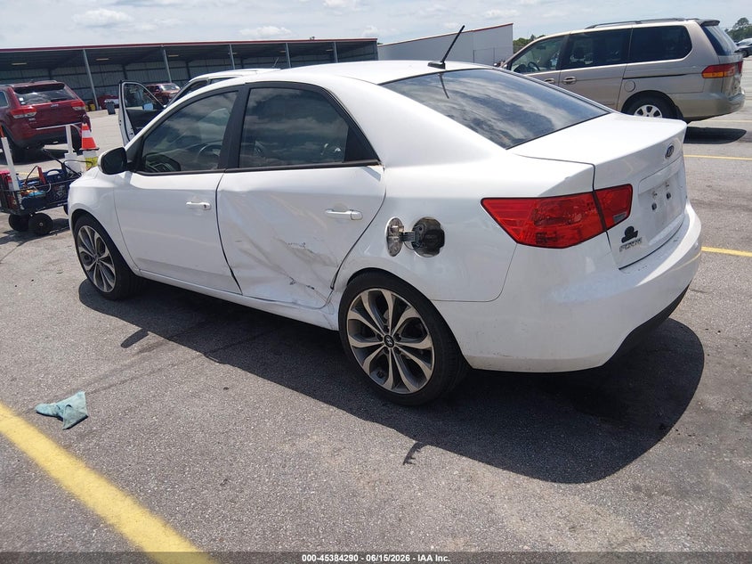 2012 Kia Forte VIN KNAFW4A37C5588802 IAAI salvage auction — LEFT SIDE, Salvage Title, sold $475 on 2026-07-29 (photo 3)