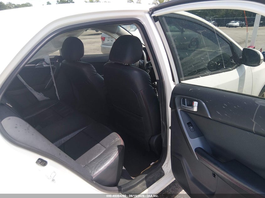 2012 Kia Forte VIN KNAFW4A37C5588802 IAAI salvage auction — LEFT SIDE, Salvage Title, sold $475 on 2026-07-29 (photo 8)
