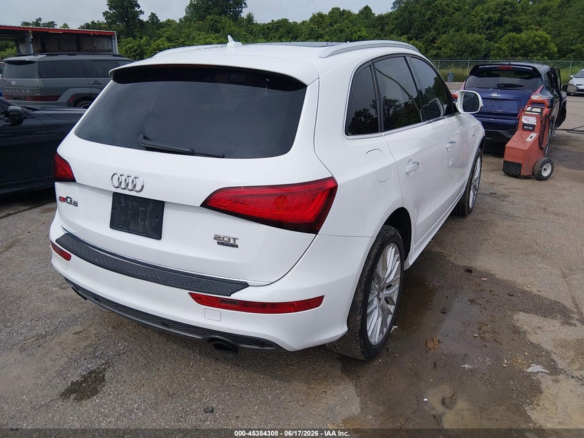 2017 Audi Q5 VIN WA1M2AFP3HA087978 IAAI salvage auction — SIDE, Salvage Title, sold $2,500 on 2026-07-18 (photo 4)