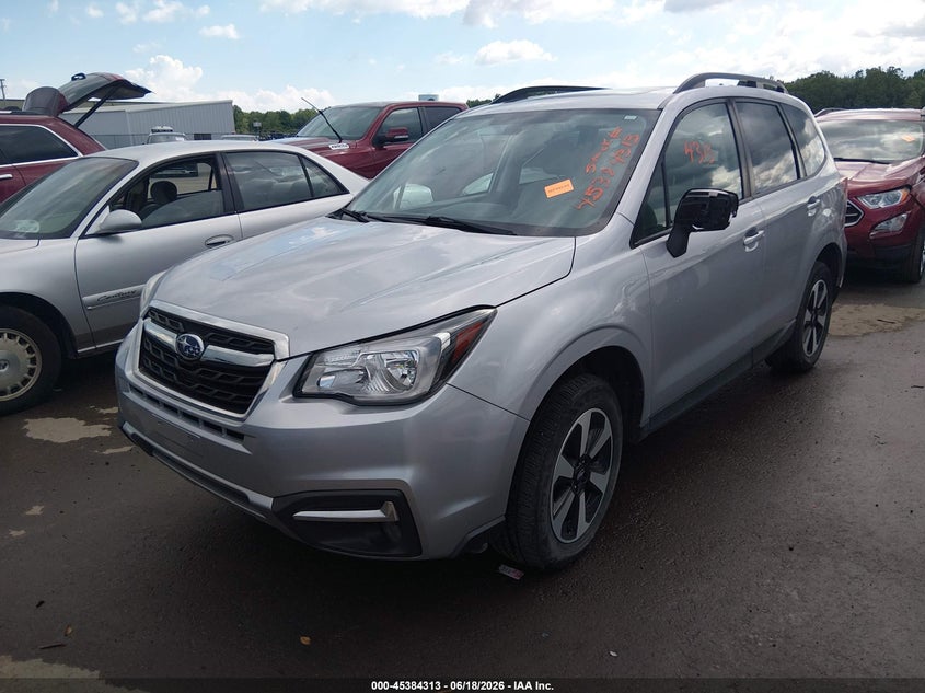 2018 Subaru Forester VIN JF2SJAGC6JH582217 IAAI salvage auction — HAIL, Salvage (Ohio), sold $4,000 on 2026-07-14 (photo 2)