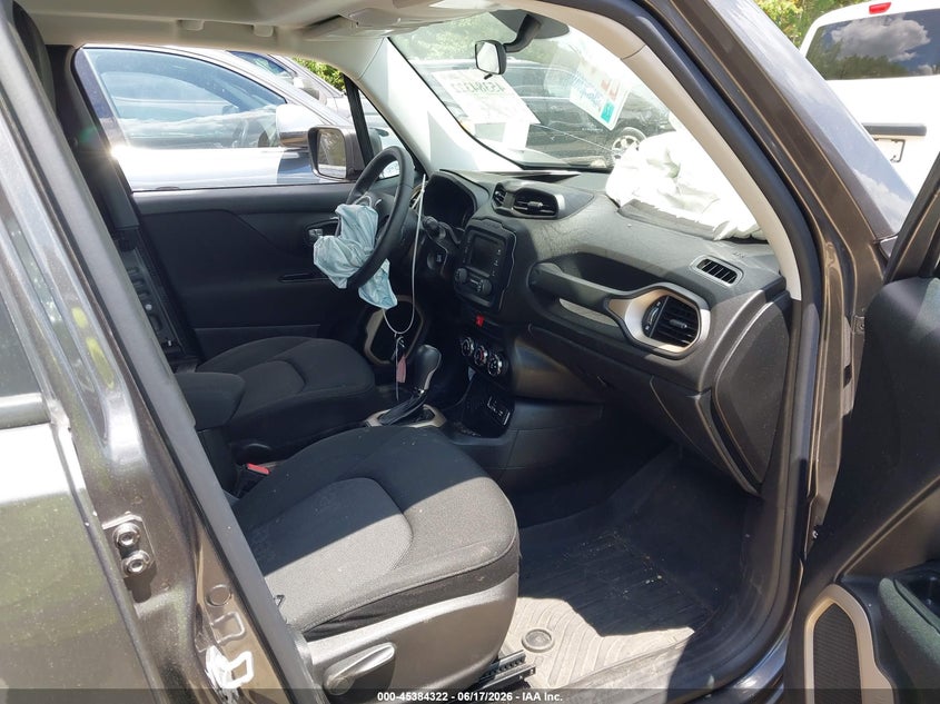 2016 Jeep Renegade VIN ZACCJAAT0GPC59410 IAAI salvage auction — FRONT END, Clear (Massachusetts), sold $1,650 on 2026-07-07 (photo 5)