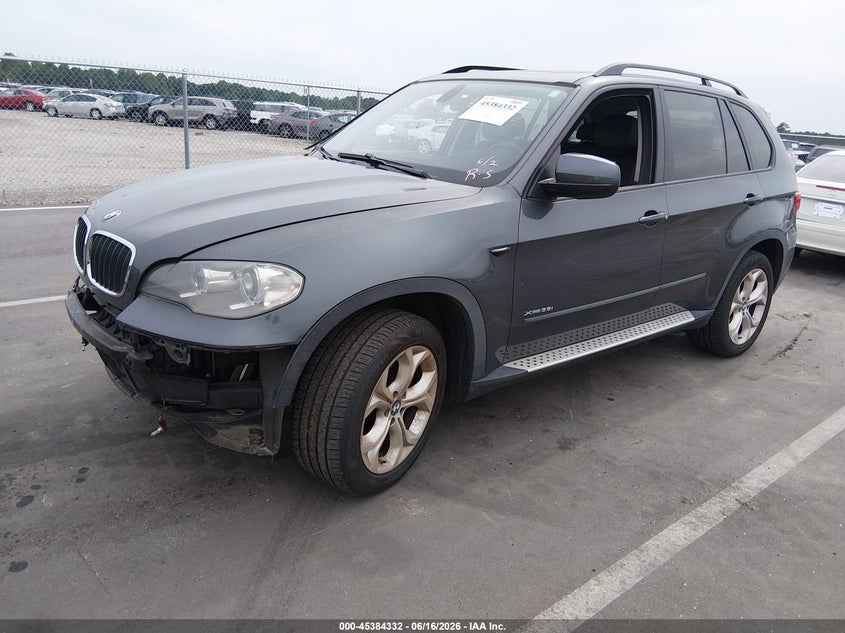 2012 BMW X5 VIN 5UXZV4C56CL764458 IAAI salvage auction — FRONT END, Salvage (North Carolina), sold $25 on 2026-07-29 (photo 2)