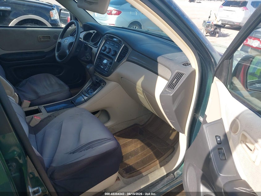 2003 Toyota Highlander VIN JTEHF21AX30130338 IAAI salvage auction — NORMAL WEAR, Clear (Florida), sold $1,100 on 2026-07-16 (photo 5)