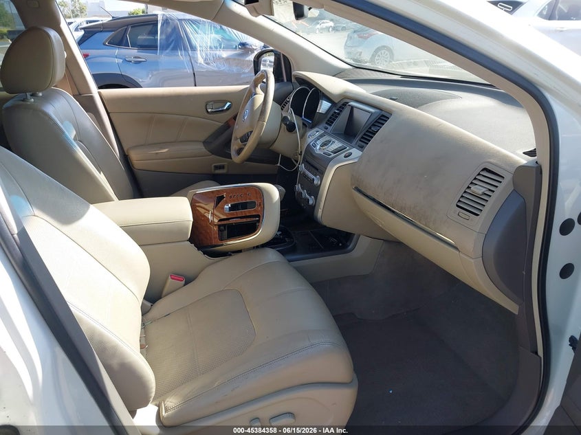 2011 Nissan Murano VIN JN8AZ1MUXBW053807 IAAI salvage auction — LEFT SIDE, Salvage (California), sold $325 on 2026-07-16 (photo 5)