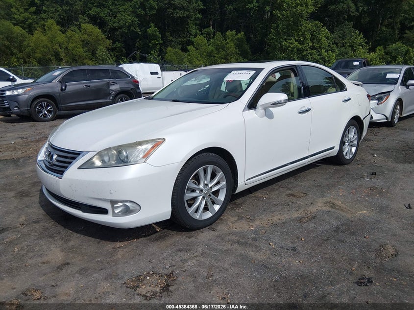 2010 Lexus Es 350 VIN JTHBK1EG4A2389745 IAAI salvage auction — REAR END, Salvage (Mississippi), sold $925 on 2026-07-08 (photo 2)