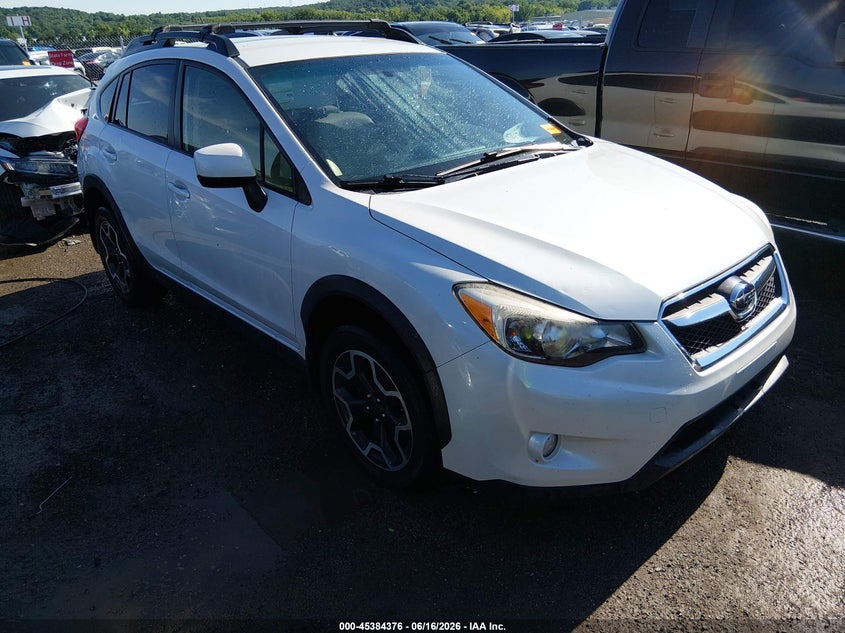 2014 Subaru Xv VIN JF2GPAGC1EH336749 IAAI salvage auction — HAIL, Clear (Oklahoma), sold $1,900 on 2026-08-01 (photo 1)