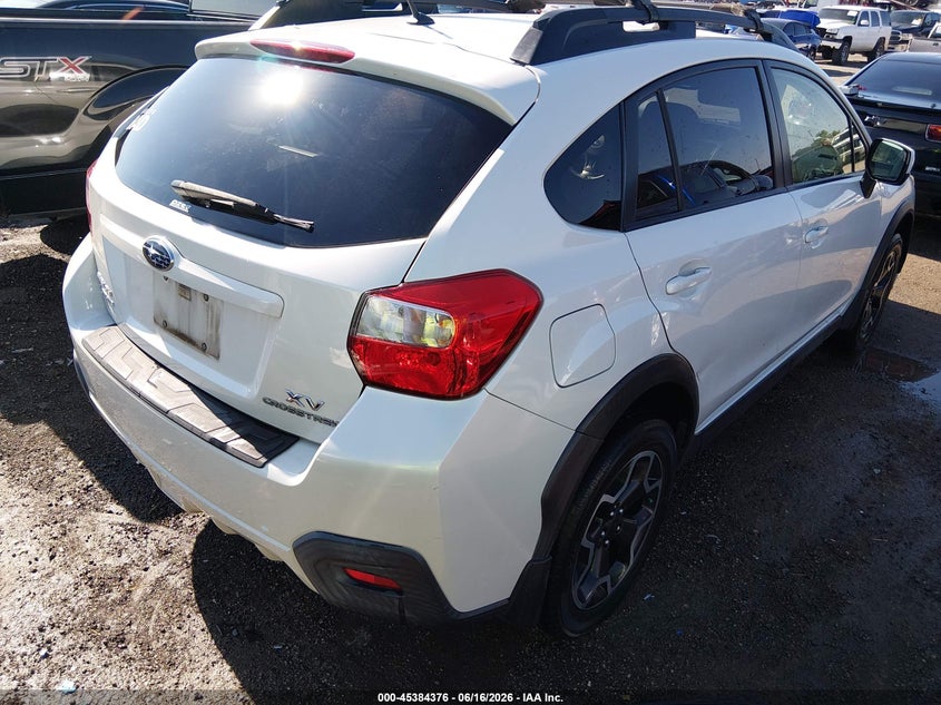 2014 Subaru Xv VIN JF2GPAGC1EH336749 IAAI salvage auction — HAIL, Clear (Oklahoma), sold $1,900 on 2026-08-01 (photo 4)