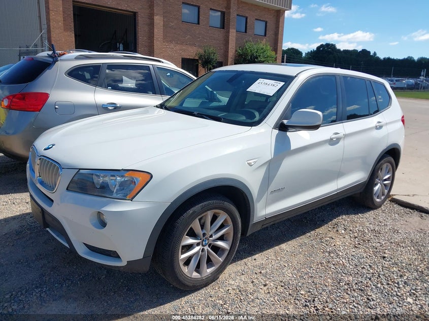 2013 BMW X3 VIN 5UXWX9C50D0A25330 IAAI salvage auction — NORMAL WEAR, Clear-Dealer Only (North Carolina), sold $775 on 2026-07-13 (photo 2)