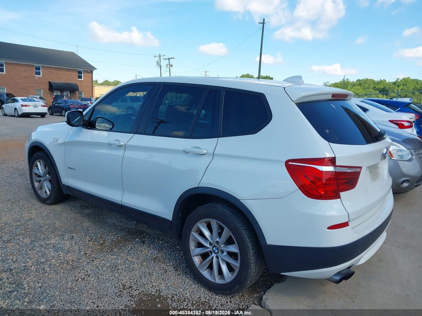 2013 BMW X3 VIN 5UXWX9C50D0A25330 IAAI salvage auction — NORMAL WEAR, Clear-Dealer Only (North Carolina), sold $775 on 2026-07-13 (photo 3)