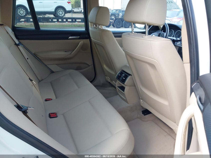 2013 BMW X3 VIN 5UXWX9C50D0A25330 IAAI salvage auction — NORMAL WEAR, Clear-Dealer Only (North Carolina), sold $775 on 2026-07-13 (photo 8)