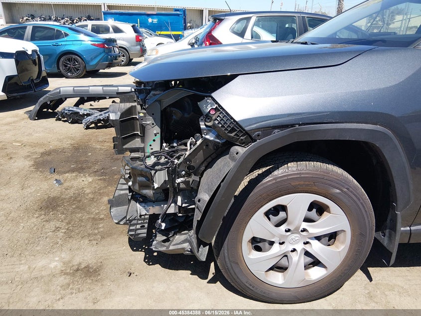 2025 Toyota Rav 4 VIN JTMK1RFV9SD134126 IAAI salvage auction — FRONT END, Salvage Title, sold $13,000 on 2026-07-29 (photo 6)