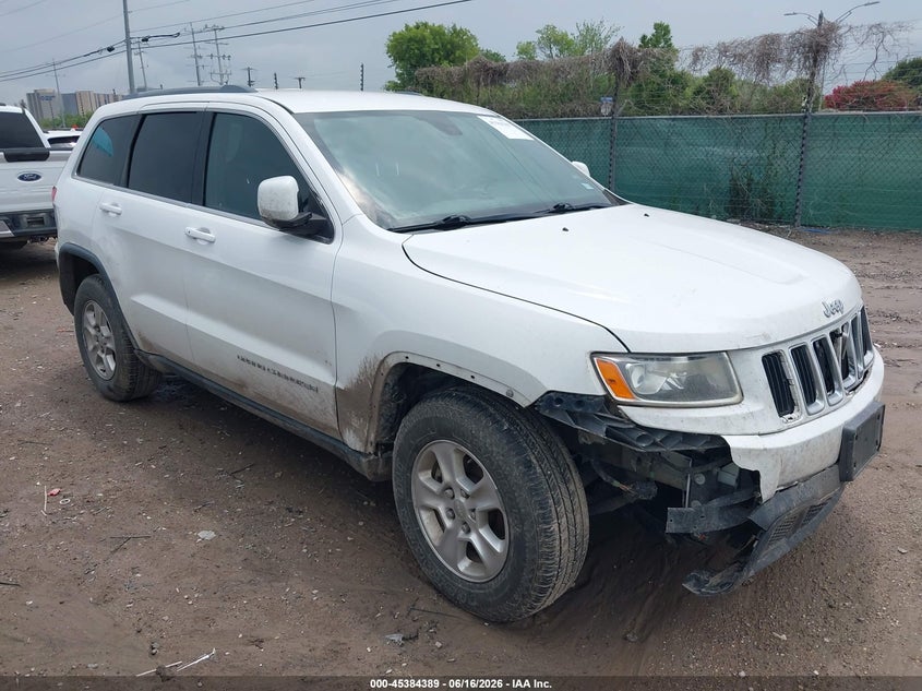 2016 Jeep Grand cherokee VIN 1C4RJEAG6GC313916 IAAI salvage auction — FRONT END, Salvage Title, sold $2,075 on 2026-09-14 (photo 1)