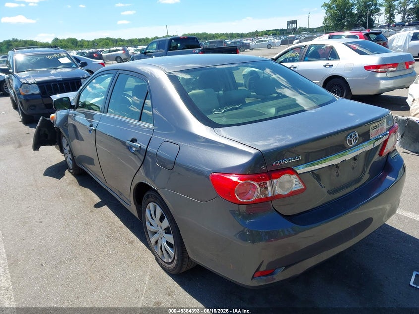 2013 Toyota Corolla VIN JTDBU4EE7DJ123156 IAAI salvage auction — FRONT END, Salvage (New Jersey), sold $1,200 on 2026-07-31 (photo 3)