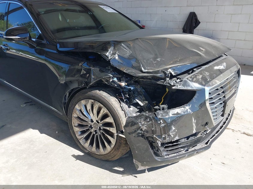 2017 Genesis G90 VIN KMHG34JA5HU021866 IAAI salvage auction — FRONT END, Salvage Title, sold $3,000 on 2026-10-07 (photo 6)