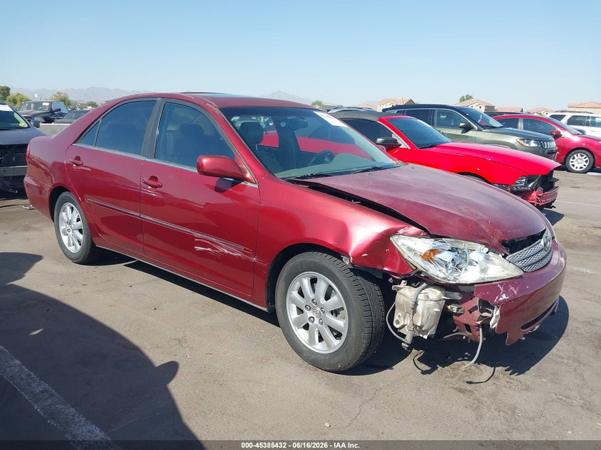 2002 Toyota Camry VIN JTDBF30K020038079 IAAI salvage auction — RIGHT FRONT, Salvage (Arizona), sold $650 on 2026-07-14 (photo 1)