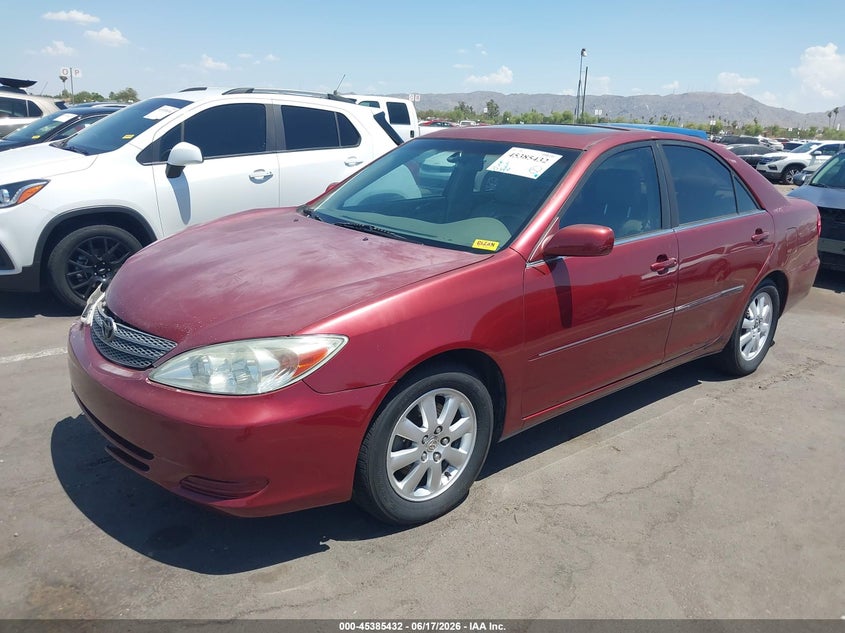 2002 Toyota Camry VIN JTDBF30K020038079 IAAI salvage auction — RIGHT FRONT, Salvage (Arizona), sold $650 on 2026-07-14 (photo 2)