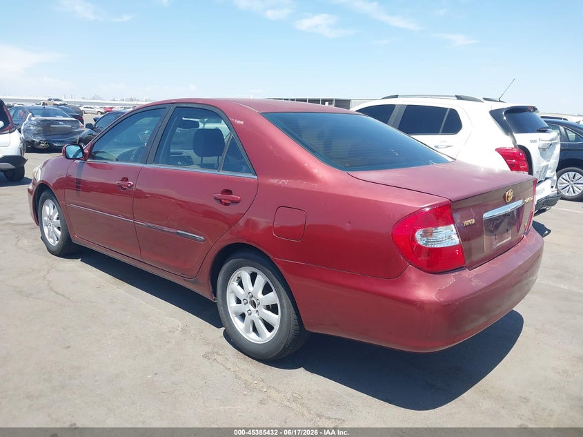 2002 Toyota Camry VIN JTDBF30K020038079 IAAI salvage auction — RIGHT FRONT, Salvage (Arizona), sold $650 on 2026-07-14 (photo 3)