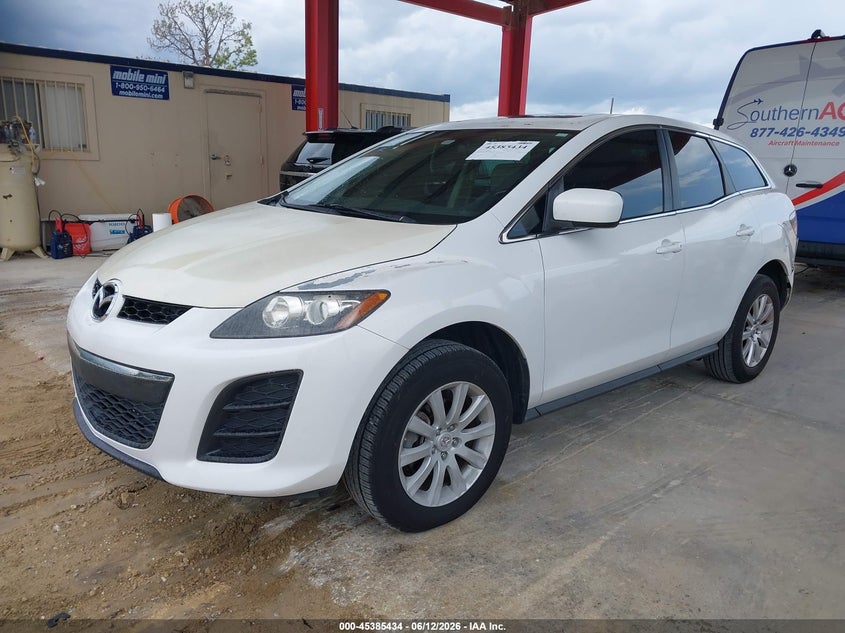 2011 Mazda Cx-7 VIN JM3ER2C58B0372582 IAAI salvage auction — UNKNOWN, Clear (Florida), sold $375 on 2026-07-21 (photo 2)