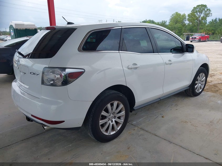 2011 Mazda Cx-7 VIN JM3ER2C58B0372582 IAAI salvage auction — UNKNOWN, Clear (Florida), sold $375 on 2026-07-21 (photo 4)