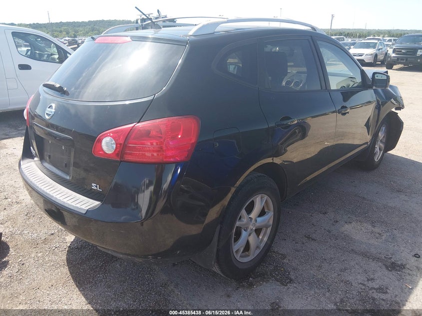 2008 Nissan Rogue VIN JN8AS58T88W300120 IAAI salvage auction — FRONT END, Junk (Oklahoma), sold $400 on 2026-07-14 (photo 4)
