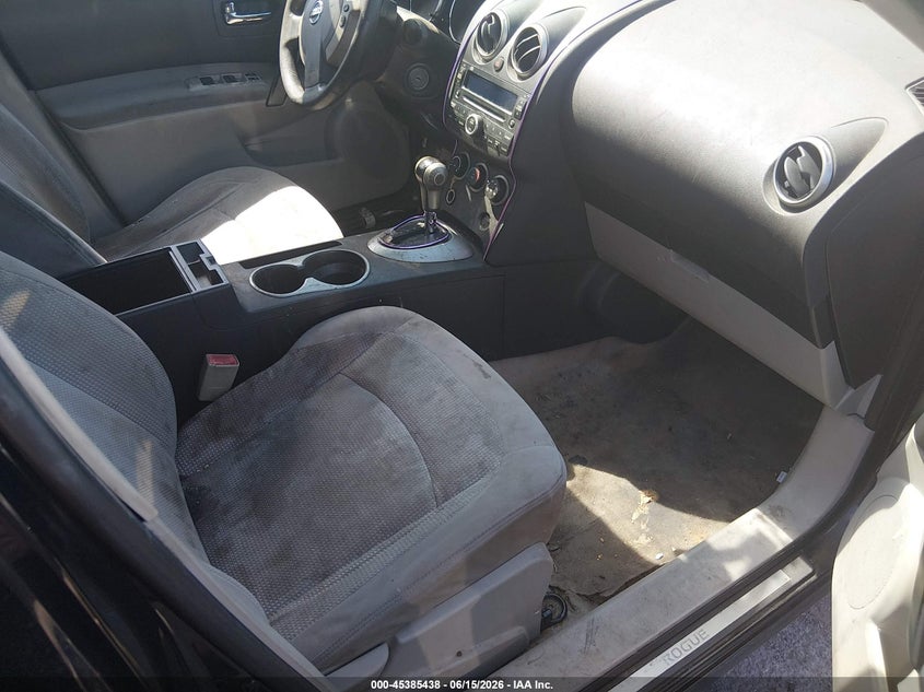2008 Nissan Rogue VIN JN8AS58T88W300120 IAAI salvage auction — FRONT END, Junk (Oklahoma), sold $400 on 2026-07-14 (photo 5)