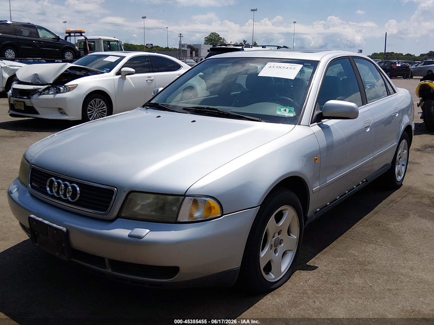 1999 Audi A4 VIN WAUED28D6XA026424 IAAI salvage auction — LEFT & RIGHT, Clear (New Jersey), sold $450 on 2026-07-13 (photo 2)