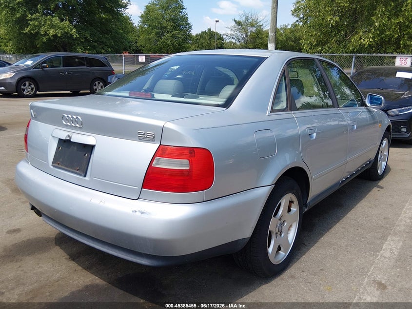1999 Audi A4 VIN WAUED28D6XA026424 IAAI salvage auction — LEFT & RIGHT, Clear (New Jersey), sold $450 on 2026-07-13 (photo 4)