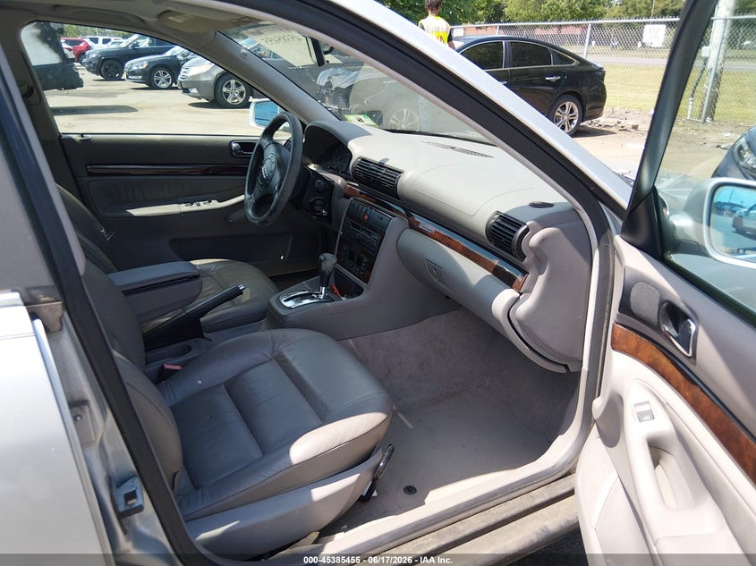 1999 Audi A4 VIN WAUED28D6XA026424 IAAI salvage auction — LEFT & RIGHT, Clear (New Jersey), sold $450 on 2026-07-13 (photo 5)