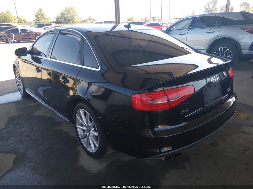 2016 Audi A4 VIN WAUBFAFL4GN013083 IAAI salvage auction — FRONT & REAR, Salvage Title, sold $575 on 2026-07-28 (photo 3)