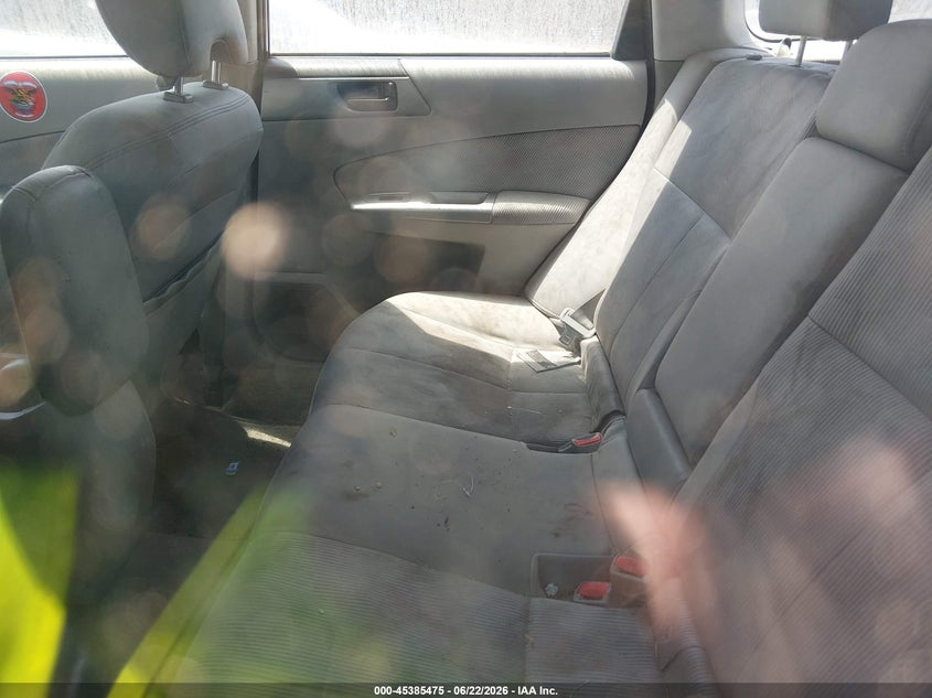 2010 Subaru Forester VIN JF2SH6AC7AH756782 IAAI salvage auction — NORMAL WEAR, Clear (Colorado), sold $25 on 2026-07-21 (photo 8)