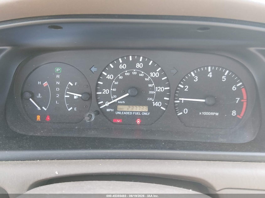 1999 Toyota Camry VIN JT2BG22KXX0353623 IAAI salvage auction — NORMAL WEAR, Clear (Washington), sold $300 on 2026-07-15 (photo 7)