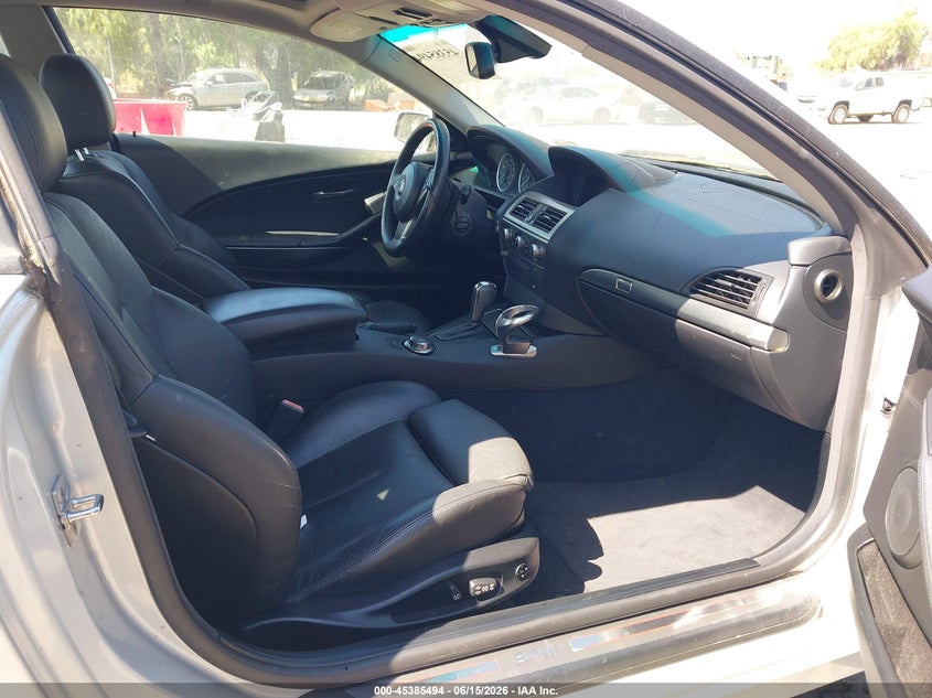 2007 BMW 6 series VIN WBAEH13597CR53209 IAAI salvage auction — NORMAL WEAR, Clear - Dealer Only (California), sold $550 on 2026-07-21 (photo 5)