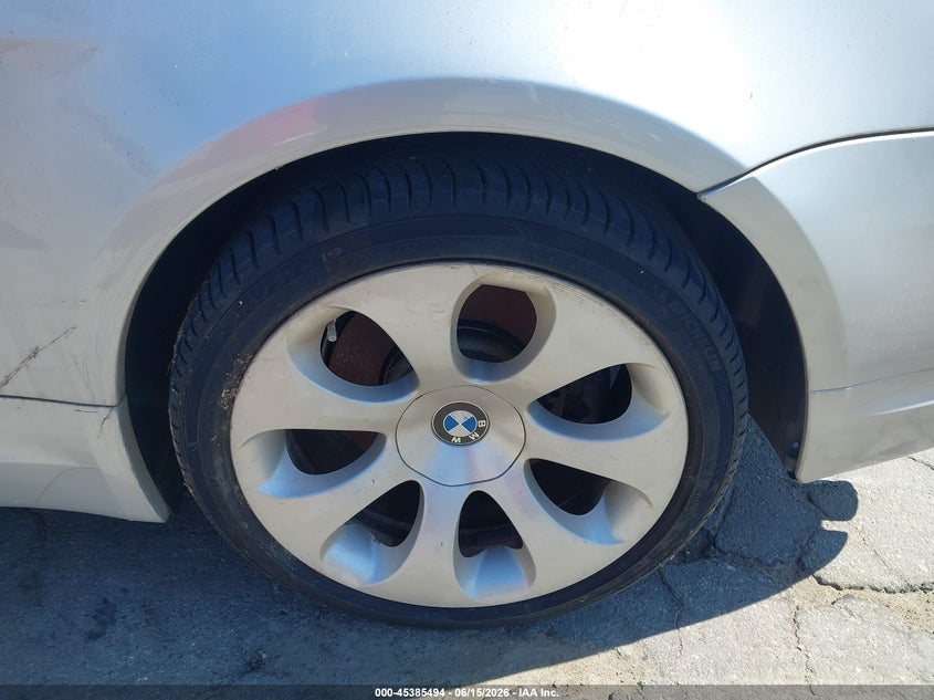 2007 BMW 6 series VIN WBAEH13597CR53209 IAAI salvage auction — NORMAL WEAR, Clear - Dealer Only (California), sold $550 on 2026-07-21 (photo 6)