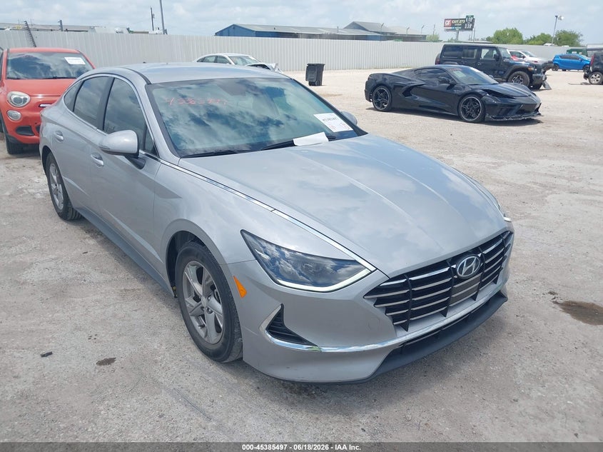 2023 Hyundai Sonata VIN KMHL24JA7PA315805 IAAI salvage auction — HAIL, Original (Texas), sold $5,600 on 2026-08-01 (photo 1)