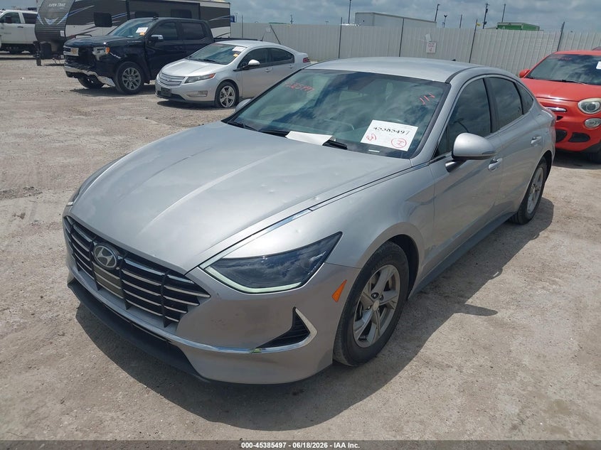 2023 Hyundai Sonata VIN KMHL24JA7PA315805 IAAI salvage auction — HAIL, Original (Texas), sold $5,600 on 2026-08-01 (photo 2)