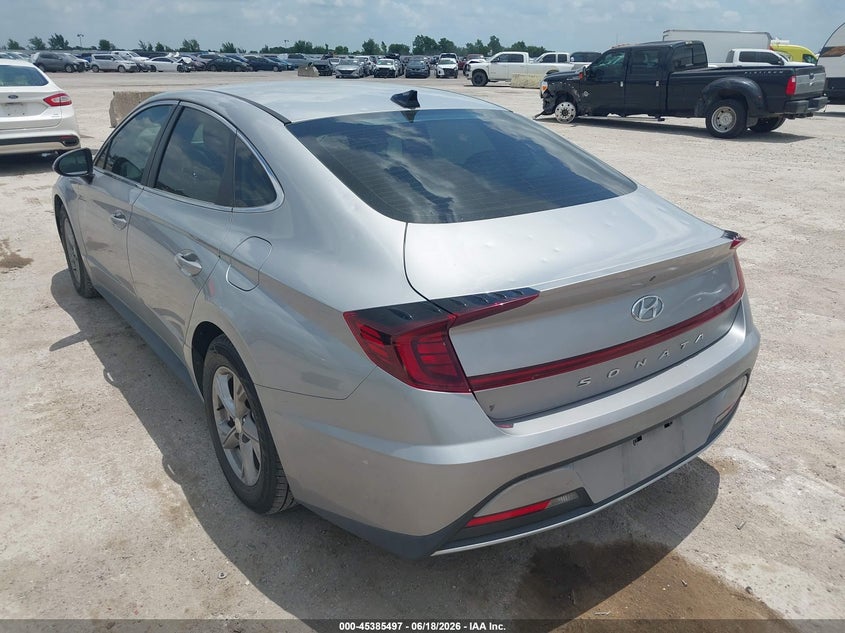 2023 Hyundai Sonata VIN KMHL24JA7PA315805 IAAI salvage auction — HAIL, Original (Texas), sold $5,600 on 2026-08-01 (photo 3)