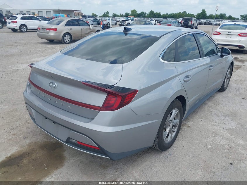 2023 Hyundai Sonata VIN KMHL24JA7PA315805 IAAI salvage auction — HAIL, Original (Texas), sold $5,600 on 2026-08-01 (photo 4)