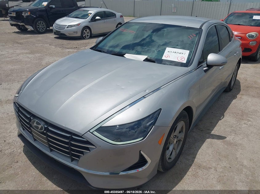2023 Hyundai Sonata VIN KMHL24JA7PA315805 IAAI salvage auction — HAIL, Original (Texas), sold $5,600 on 2026-08-01 (photo 6)