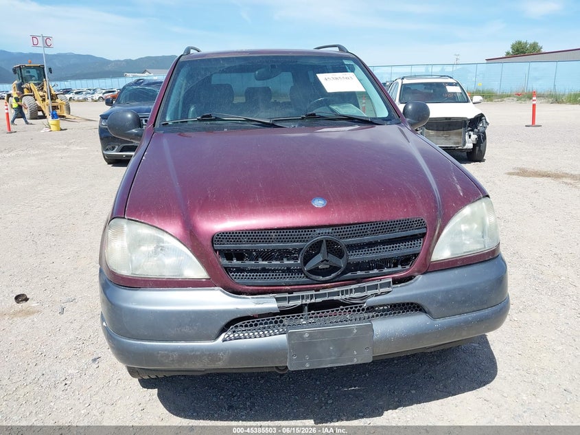 1999 Mercedes-benz M-klasse VIN 4JGAB54E5XA098718 IAAI salvage auction — FRONT END, Clear (Montana), sold $400 on 2026-08-06 (photo 6)