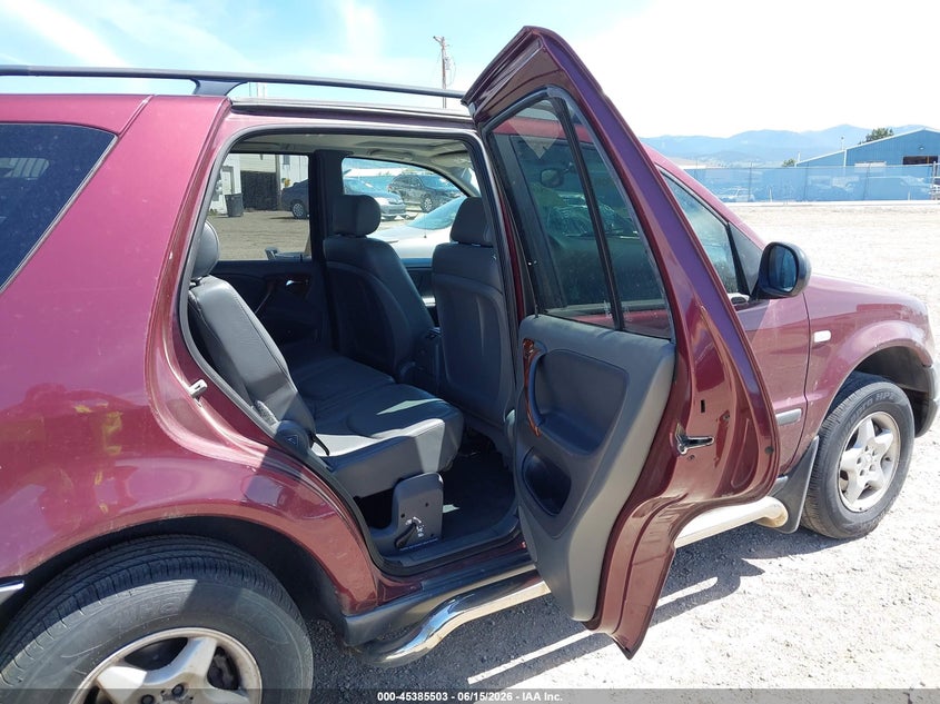 1999 Mercedes-benz M-klasse VIN 4JGAB54E5XA098718 IAAI salvage auction — FRONT END, Clear (Montana), sold $400 on 2026-08-06 (photo 8)