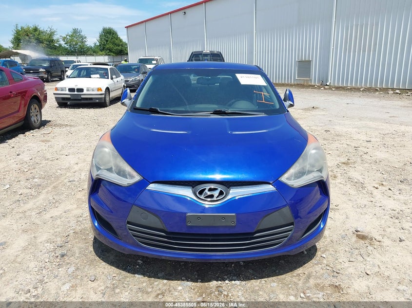 2012 Hyundai Veloster VIN KMHTC6ADXCU020709 IAAI salvage auction — NORMAL WEAR, Repossession Paperwork (Georgia), sold $1,200 on 2026-07-16 (photo 6)