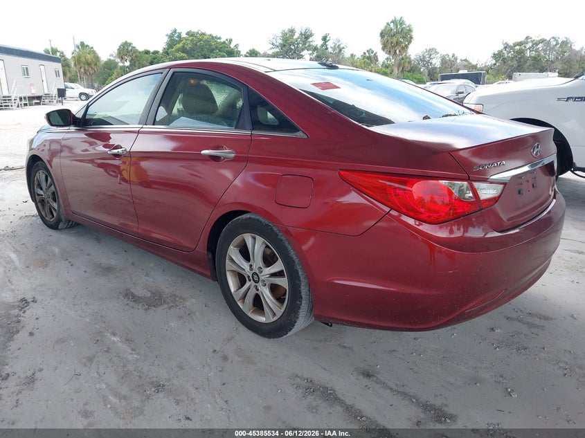 2012 Hyundai Sonata VIN 5NPEC4AC4CH396339 IAAI salvage auction — NORMAL WEAR, Clear (Florida), sold $850 on 2026-07-20 (photo 3)