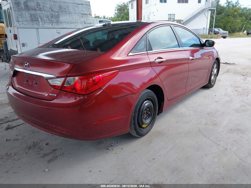 2012 Hyundai Sonata VIN 5NPEC4AC4CH396339 IAAI salvage auction — NORMAL WEAR, Clear (Florida), sold $850 on 2026-07-20 (photo 4)