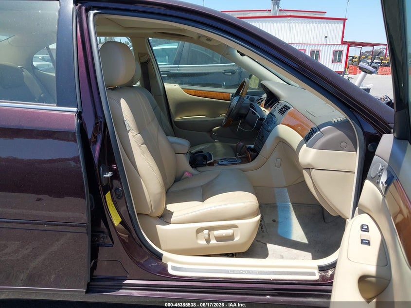 2005 Lexus ES VIN JTHBA30G955127259 IAAI salvage auction — RIGHT FRONT, Salvage (California), sold $1,050 on 2026-07-09 (photo 5)